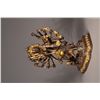 Image 3 : 19th C. Chinese Gilt Bronze Figure of Harihara