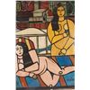 Image 1 : Fernand Léger 1881-1955 Two Nudes Oil on Board