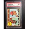 Image 1 : 1968 TOPPS #162 CARDS ROOKIES H.GILSON/ M.TORREZ (NM 7) PSA
