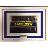 Image 2 : PIECE OF WOOD FROM THE SET OF THE LATE SHOW WITH DAVID LETTERMAN W/ COA
