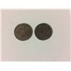 Image 2 : RARE 1875 & 1902 USA SILVER DIMES
