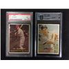 Image 1 : HIGH GRADED BASEBALL CARDS LOT