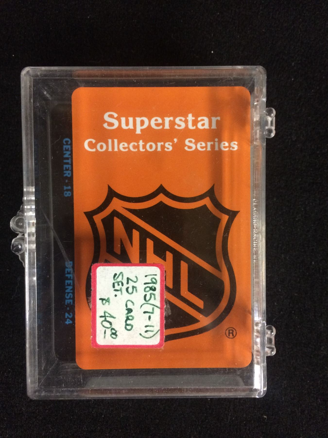 1985 (711) 25 HOCKEY CARDS SET (SUPERSTAR COLLECTOR'S SERIES)