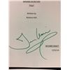 Image 2 : MADAME SECRETARY "PILOT" SECOND DRAFT AUTOGRAPHED BY TEA LEONE
