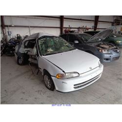 1995 - HONDA CIVIC// DISMANTLE TITLE