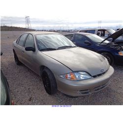 2001 - CHEVROLET CAVALIER