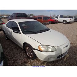 2002 - CHRYSLER SEBRING
