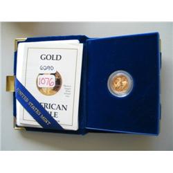 1988 1/10 OZ PROOF GOLD EAGLE