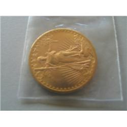 1908 ST. GAUDENS $20 GOLD COIN