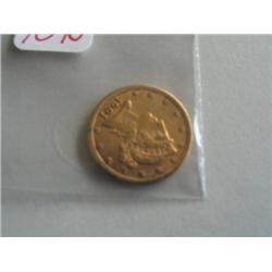 1901S $5 GOLD COIN