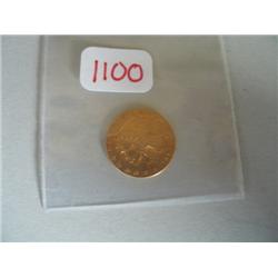 1912 $2.50 INDIAN GOLD COIN