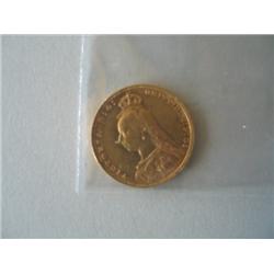 1889 GOLD SOVEREIGN