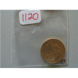 1874 GOLD BRITISH SOVEREIGN