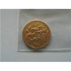 1888 BRITISH SOVEREIGN GOLD COIN