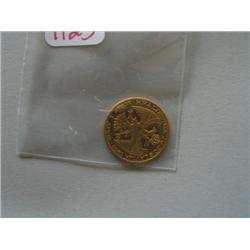 YUGOSLOVIAN GOLD COIN