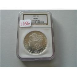 1880 MORGAN DOLLAR (MS63)