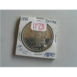 1886 MORGAN DOLLAR