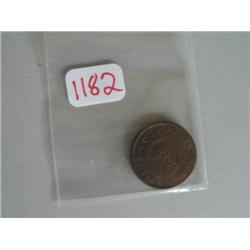 1865 2 CENT PIECE