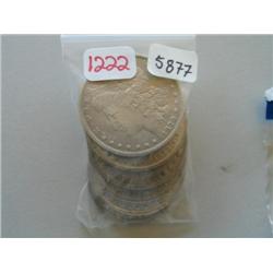 1879 MORGAN DOLLAR (qty: 6)
