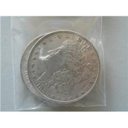 1880 MORGAN DOLLARS (qty: 2)