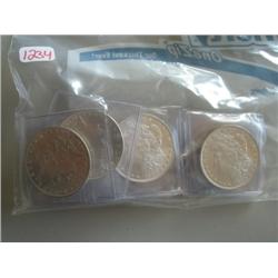 1880O MORGAN DOLLARS (qty: 10)