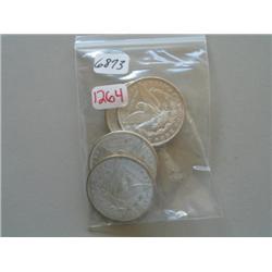 1881 MORGAN DOLLARS (qty: 5)