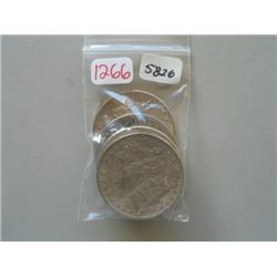 1881 MORGAN DOLLAR (qty: 4)