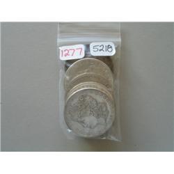 1882 MORGAN DOLLARS (qty: 5)
