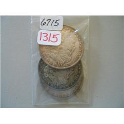 1885 MORGAN DOLLAR (qty: 3)