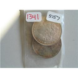 1886 MORGAN DOLLARS (qty: 2)