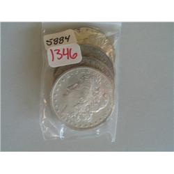 1886 MORGAN DOLLAR (qty: 4)