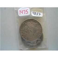 1897 MORGAN DOLLAR (qty: 2)