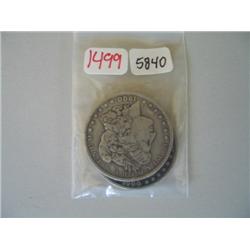 1900 MORGAN DOLLAR (qty: 2)
