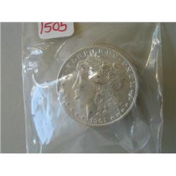 1901 MORGAN DOLLARS (qty: 5)