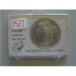 1921 MORGAN DOLLAR FROM SEATTLE WORLD'S FAIR EXHIBIT