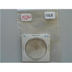LOT (2) 1921 MORGAN DOLLARS