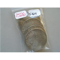 1921 MORGAN DOLLAR (qty: 4)