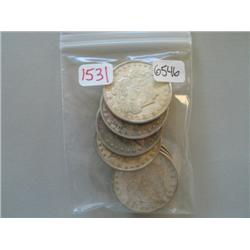 LOT, (7) MORGAN DOLLARS