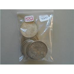 1921 MORGAN DOLLAR (qty: 9)