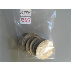 1921 MORGAN DOLLAR (qty: 7)