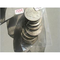 1921 MORGAN DOLLARS (qty: 8)