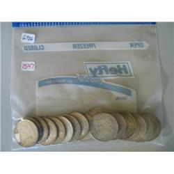 LOT, (17) 1921 MORGAN DOLLARS