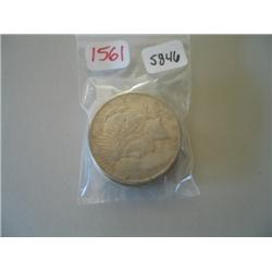 1925 PEACE DOLLARS (qty: 4)