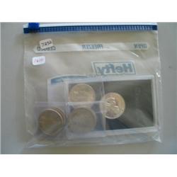 LOT, (4) PEACE DOLLARS & (2) IKE DOLLARS