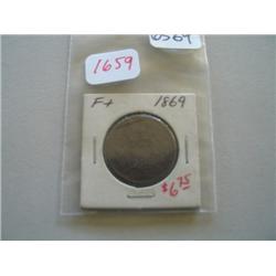 1869 2 CENT PIECE