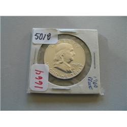1960 FRANKLIN 50 CENT PROOF