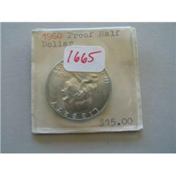 1960 FRANKLIN HALF PROOF