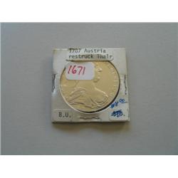 1787 AUSTRIA RESTRUCK THALER