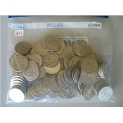LOT, ASST. HALF DOLLARS (APPROX. $66.15, 90% SILVER)