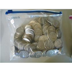 LOT, ASSORT SILVER HALVES